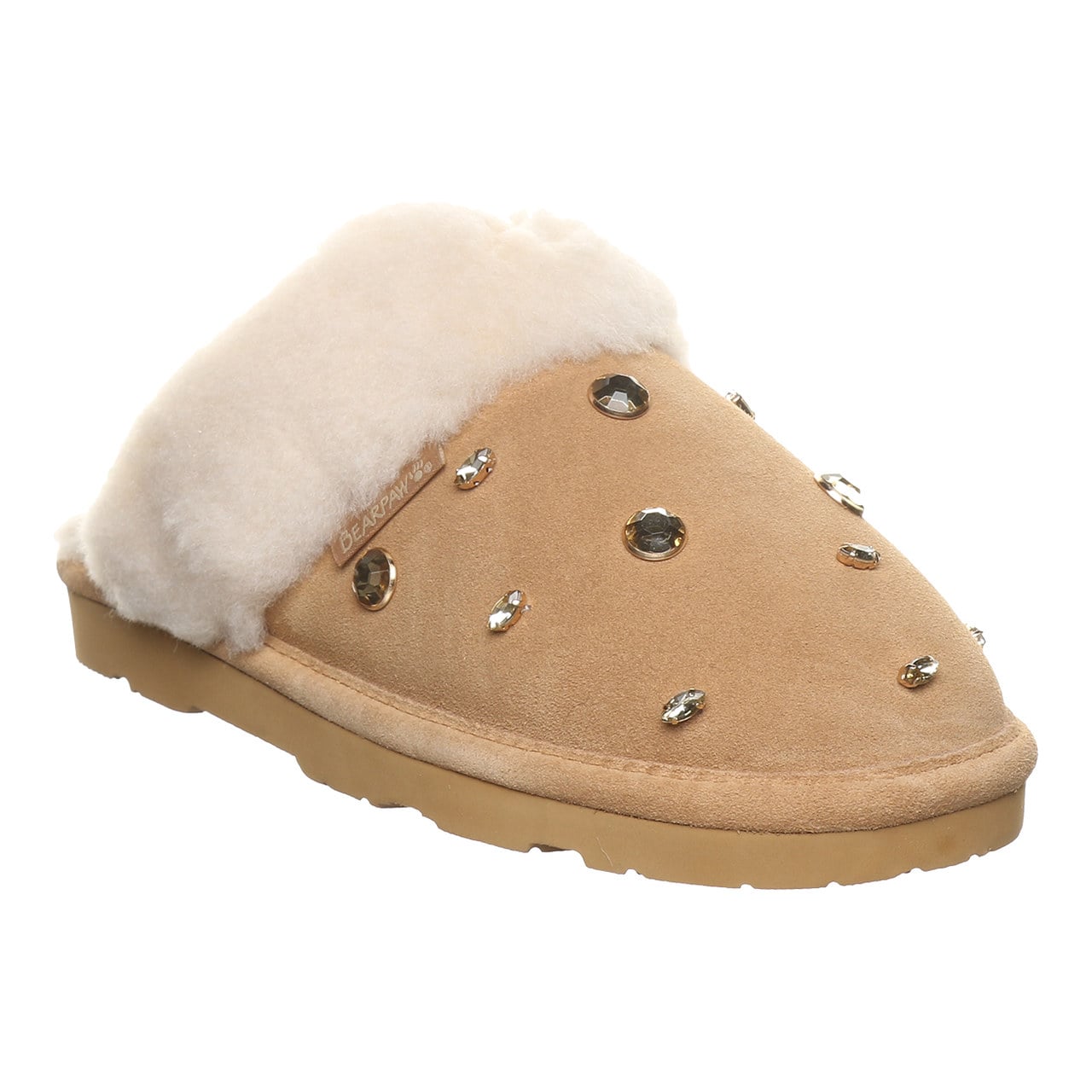 Bearpaw Loki Nova Women's Sparkle Slippers - Iced Coffee - angle main