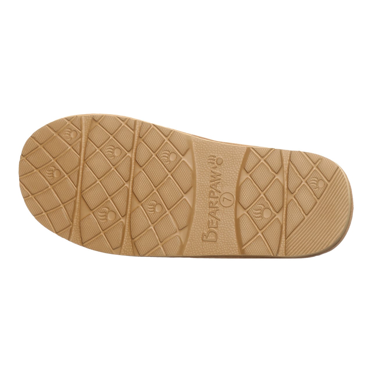 Bearpaw Loki Nova Women's Sparkle Slippers - Iced Coffee - bottom view