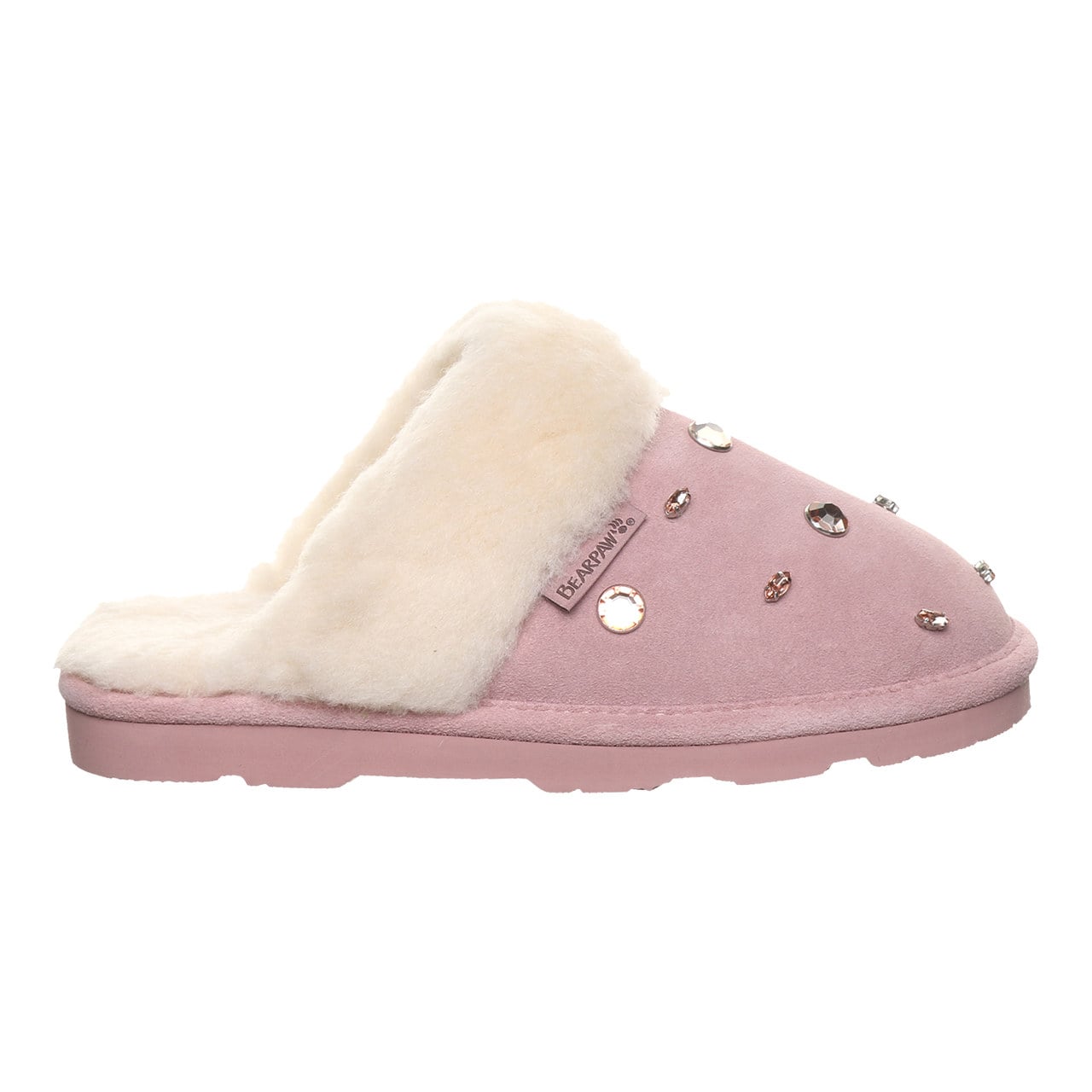 Bearpaw Loki Nova Women's Sparkle Slippers - Peony - side view 2
