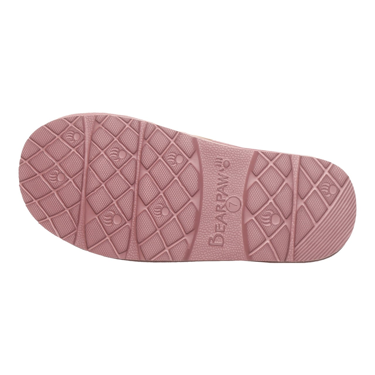 Bearpaw Loki Nova Women's Sparkle Slippers - Peony - bottom view