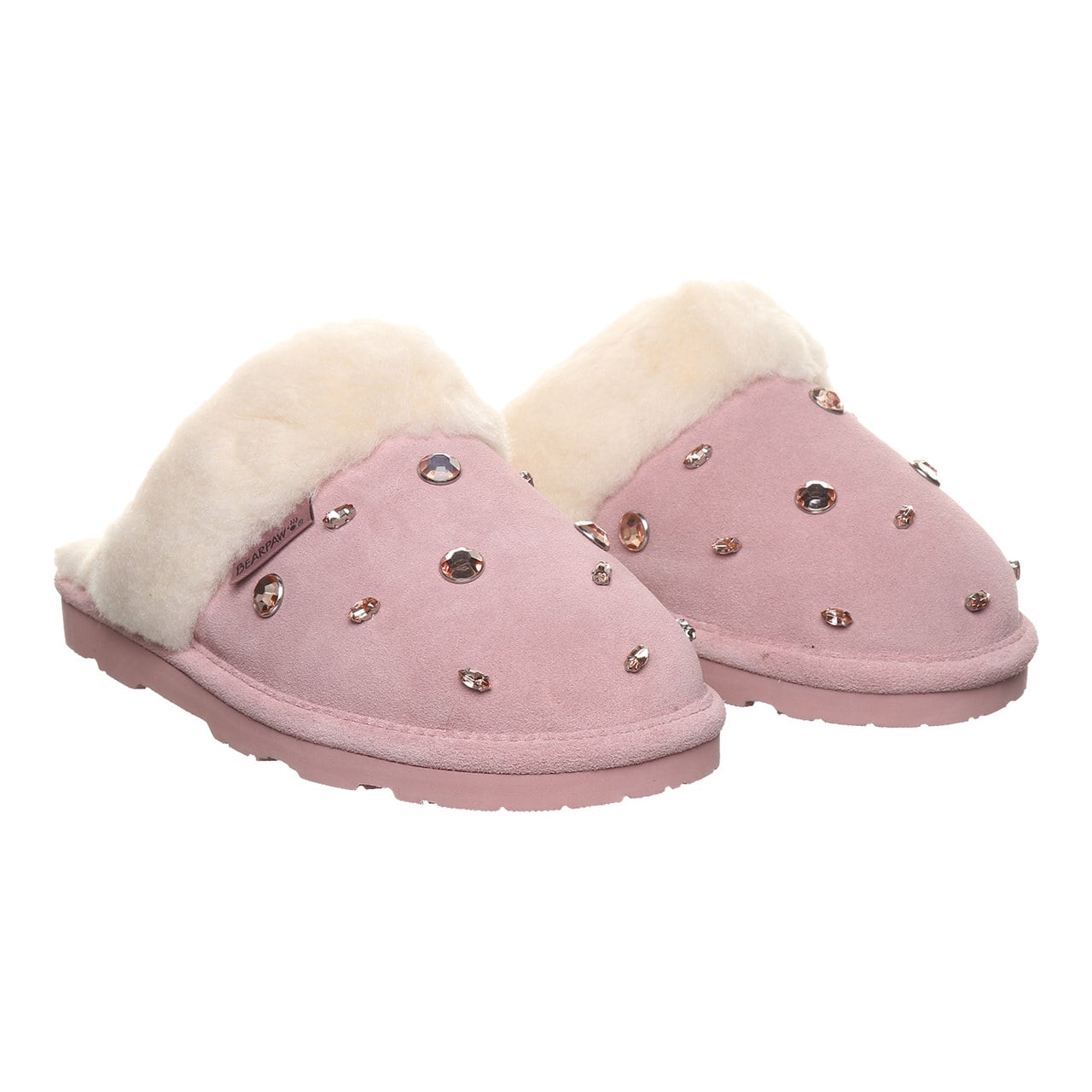 Bearpaw Loki Nova Women's Sparkle Slippers - Peony - pair view