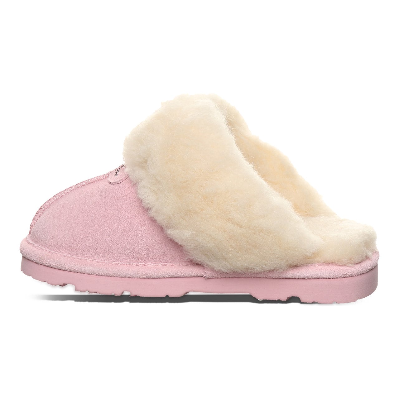 Bearpaw Loki Youth Youth's Indoor/outdoor Slippers - 671y - Pink Lemonade - side view