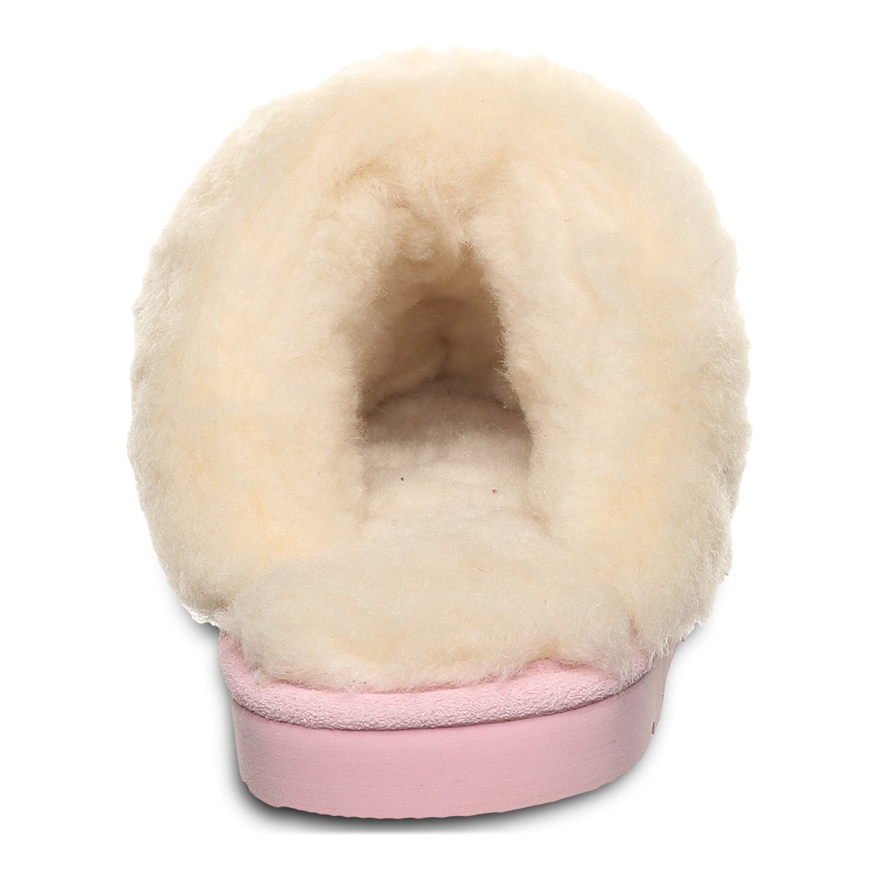 Bearpaw Loki Youth Youth's Indoor/outdoor Slippers - 671y - Pink Lemonade - back view