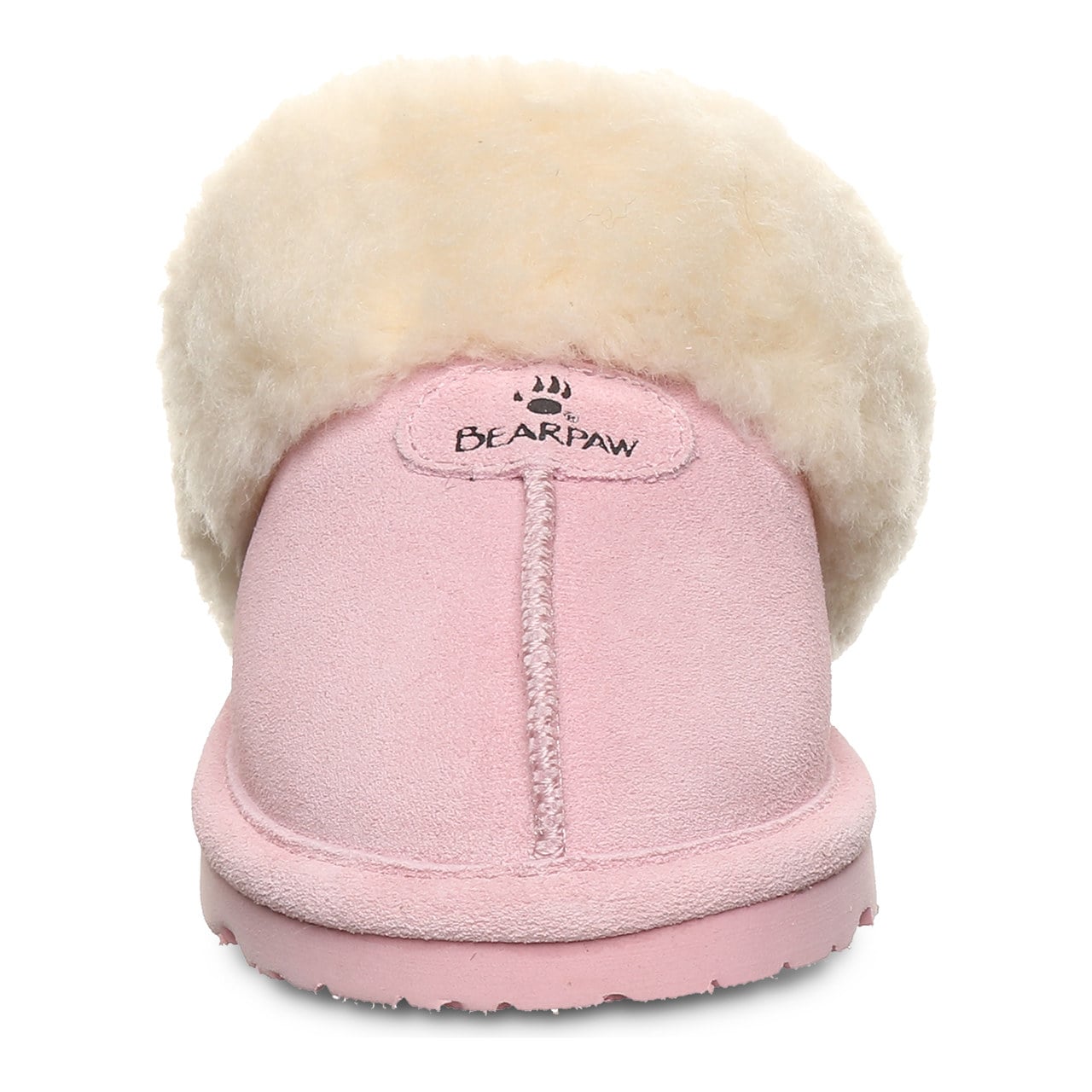 Bearpaw Loki Youth Youth's Indoor/outdoor Slippers - 671y - Pink Lemonade - front view
