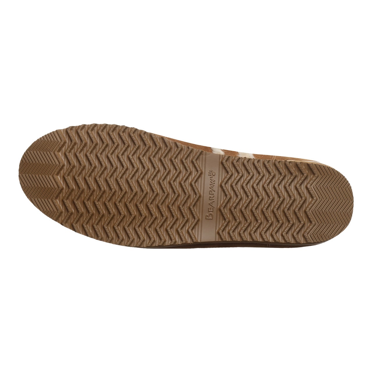 Bearpaw Lou Lou Women's Cozy Mary Jane Shoes - Hickory - bottom view