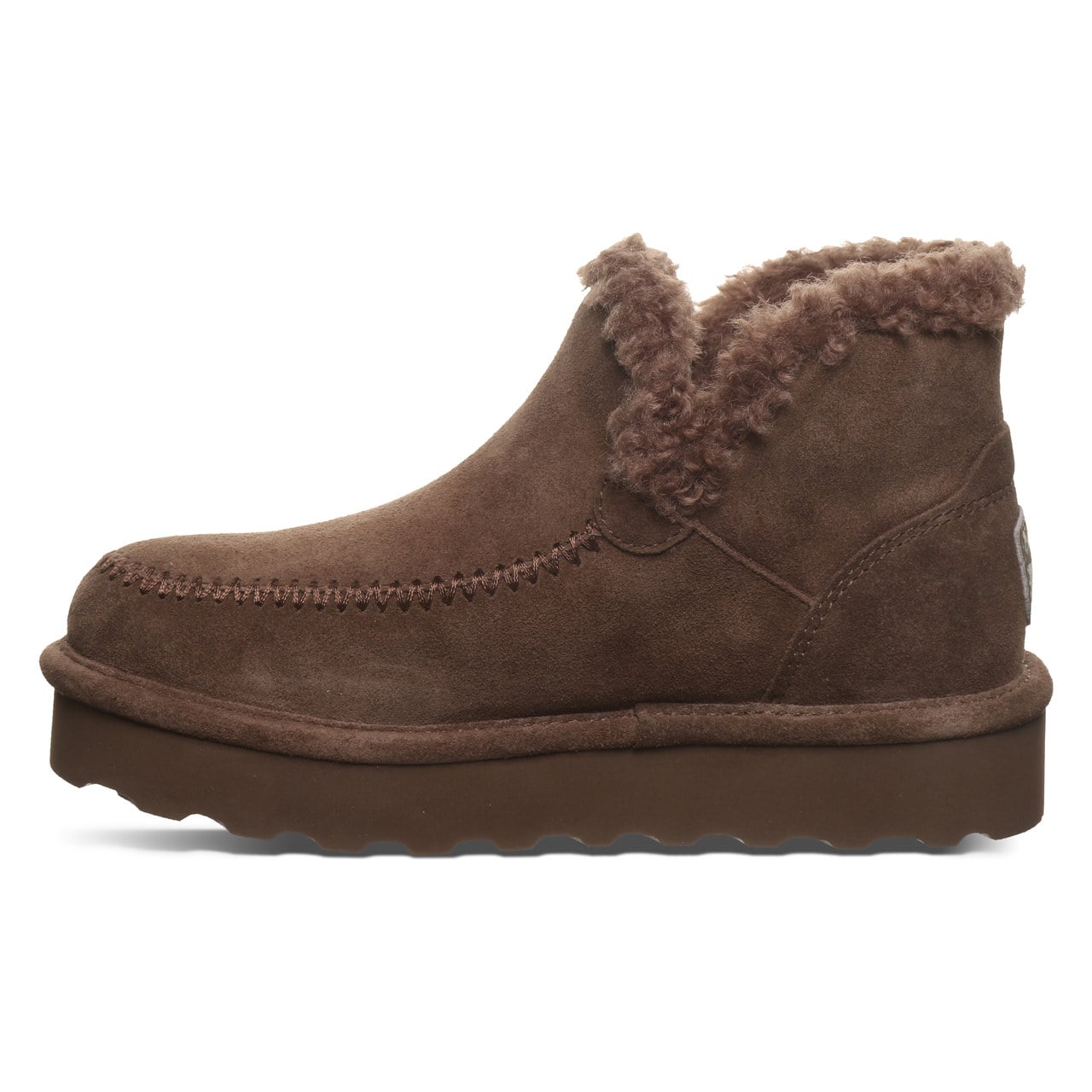 Bearpaw Maeve Platform Lo Women's Winter Boots - 3120w - Cocoa - side view