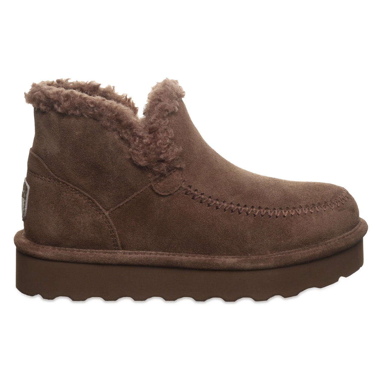 Bearpaw Maeve Platform Lo Women's Winter Boots - 3120w - Cocoa - side view 2