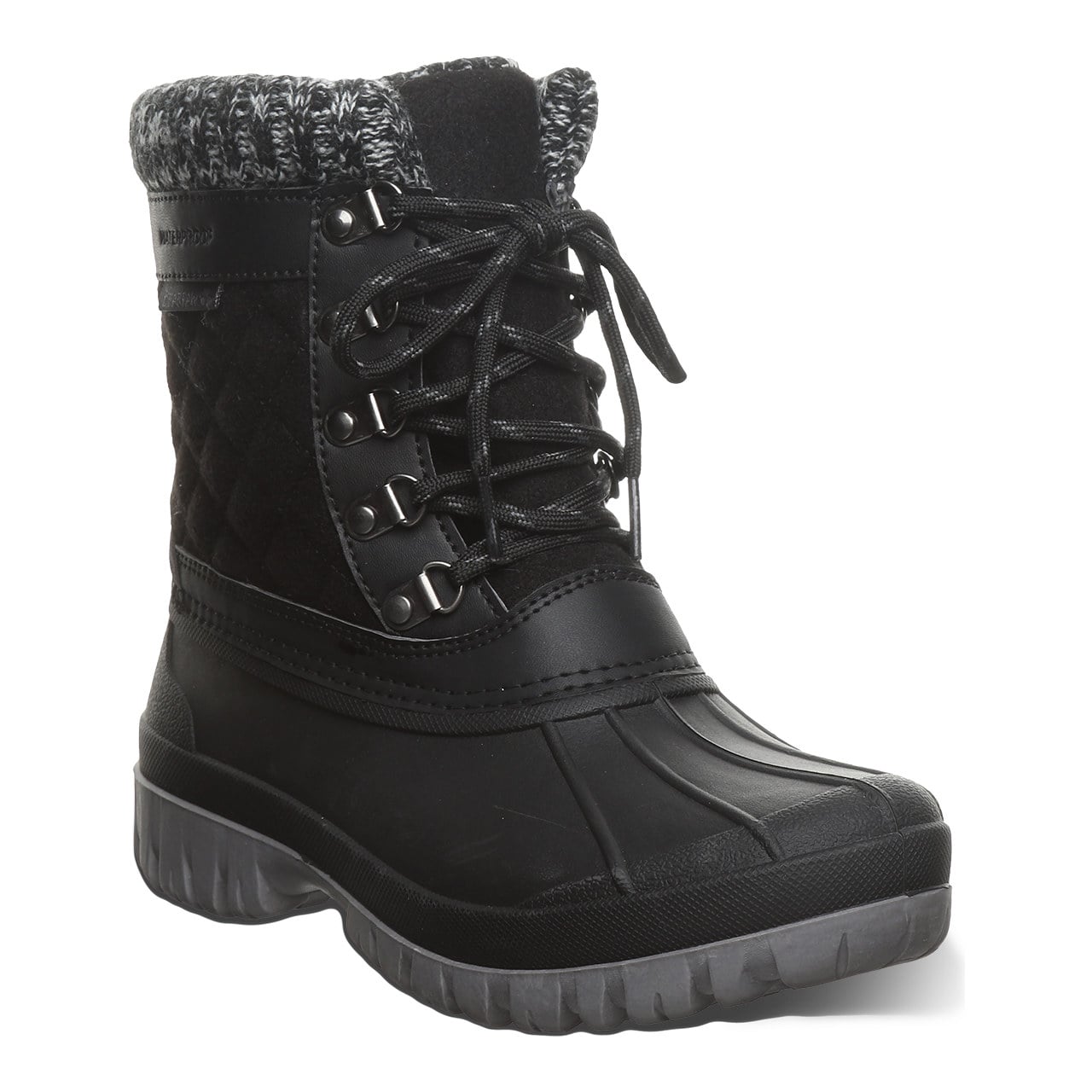 Bearpaw Nadja Women's Waterproof Boots - Black - angle main