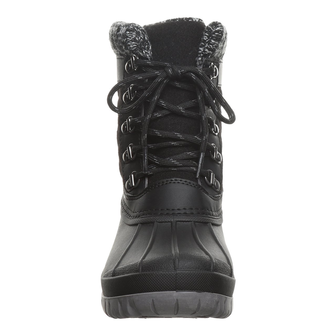 Bearpaw Nadja Women's Waterproof Boots - Black - front view