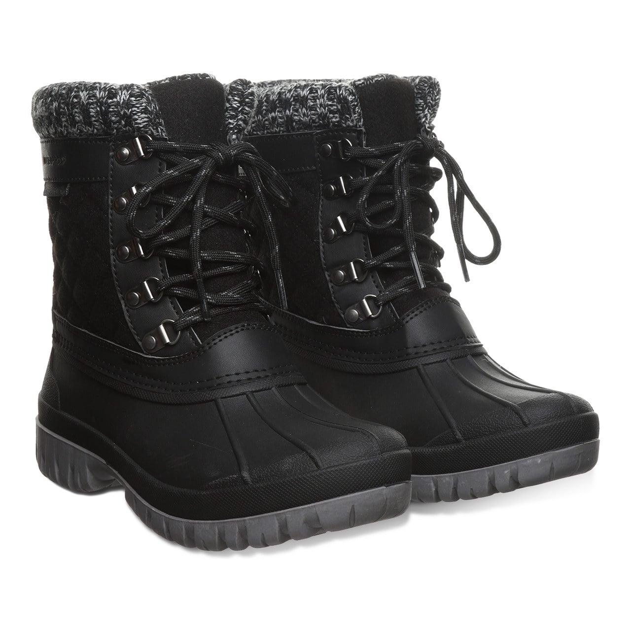 Bearpaw Nadja Women's Waterproof Boots - Black - pair view