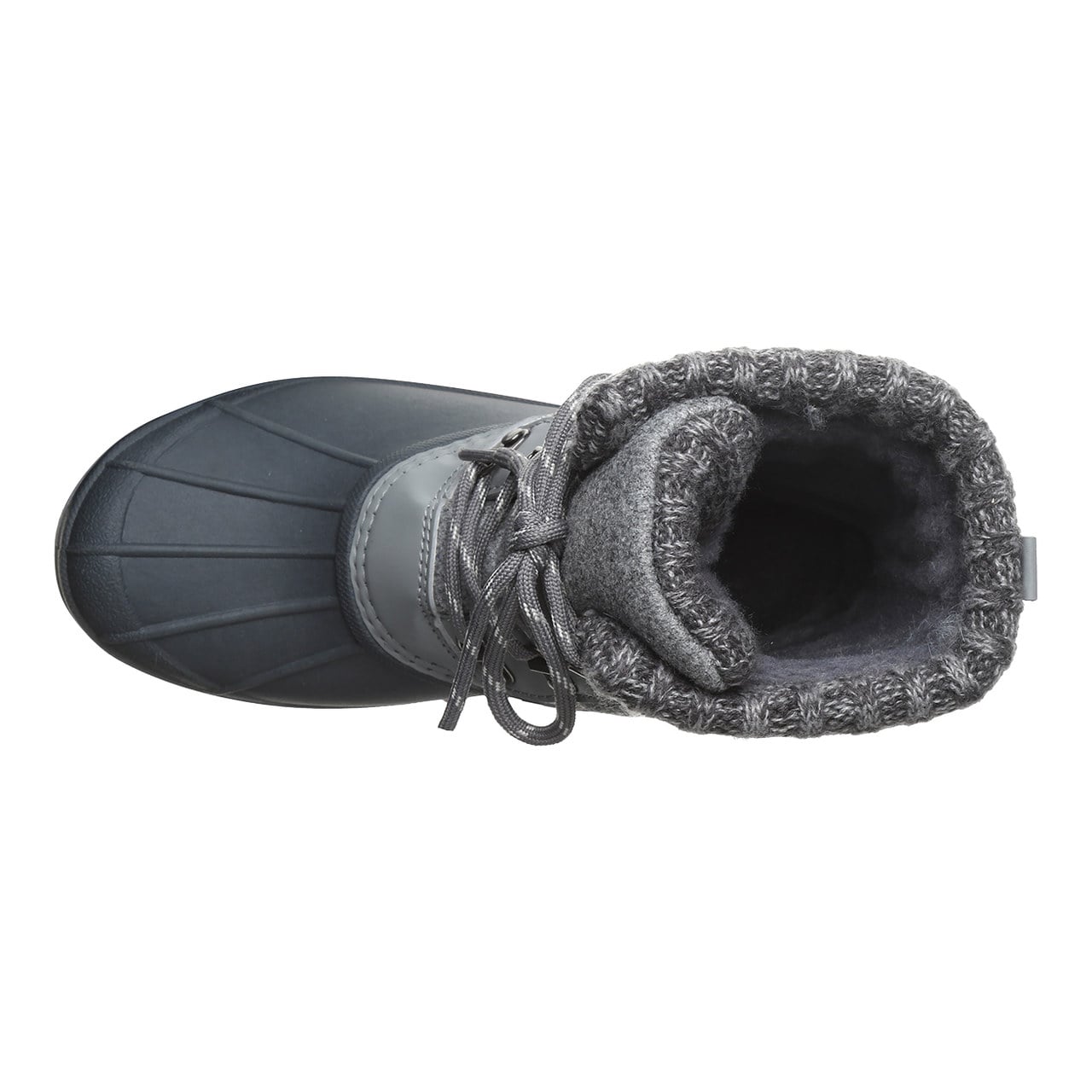 Bearpaw Nadja Women's Waterproof Boots - Charcoal - top view