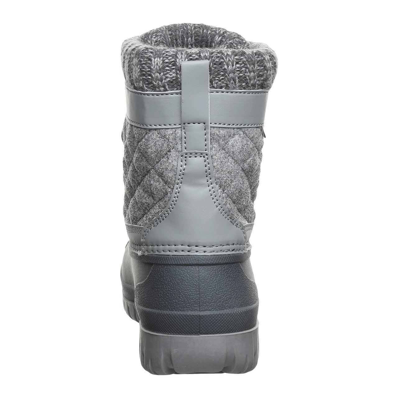 Bearpaw Nadja Women's Waterproof Boots - Charcoal - back view