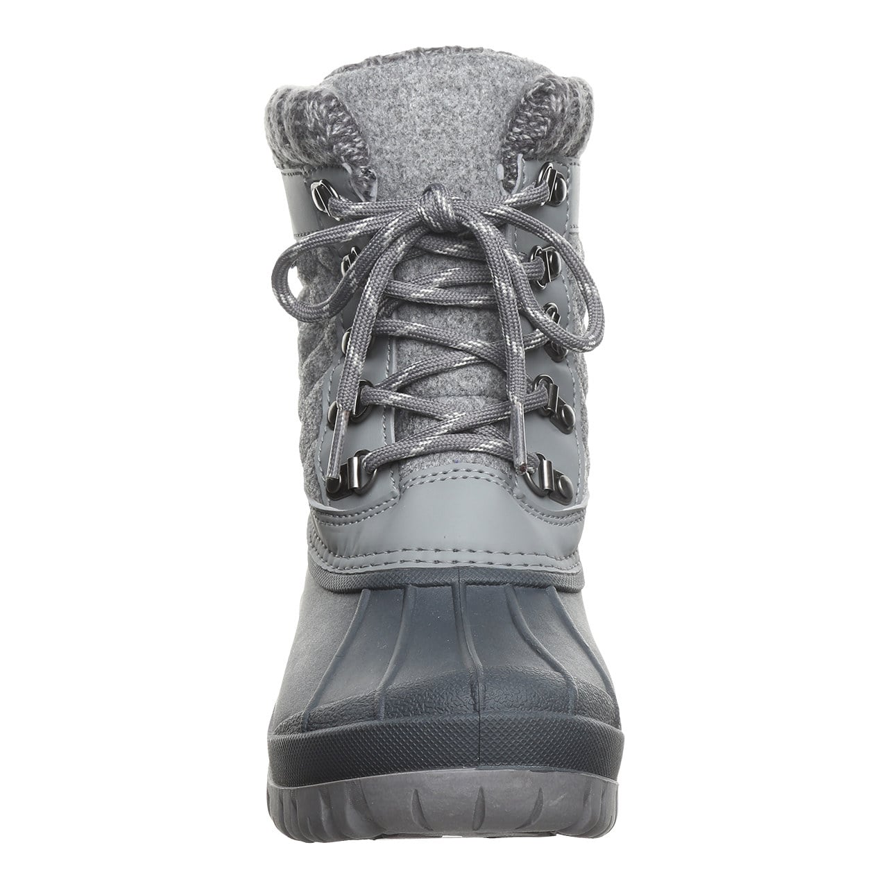 Bearpaw Nadja Women's Waterproof Boots - Charcoal - front view