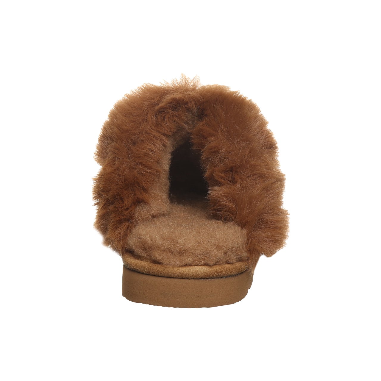 Bearpaw Pyper Youth Sparkly Slippers - Hickory - back view