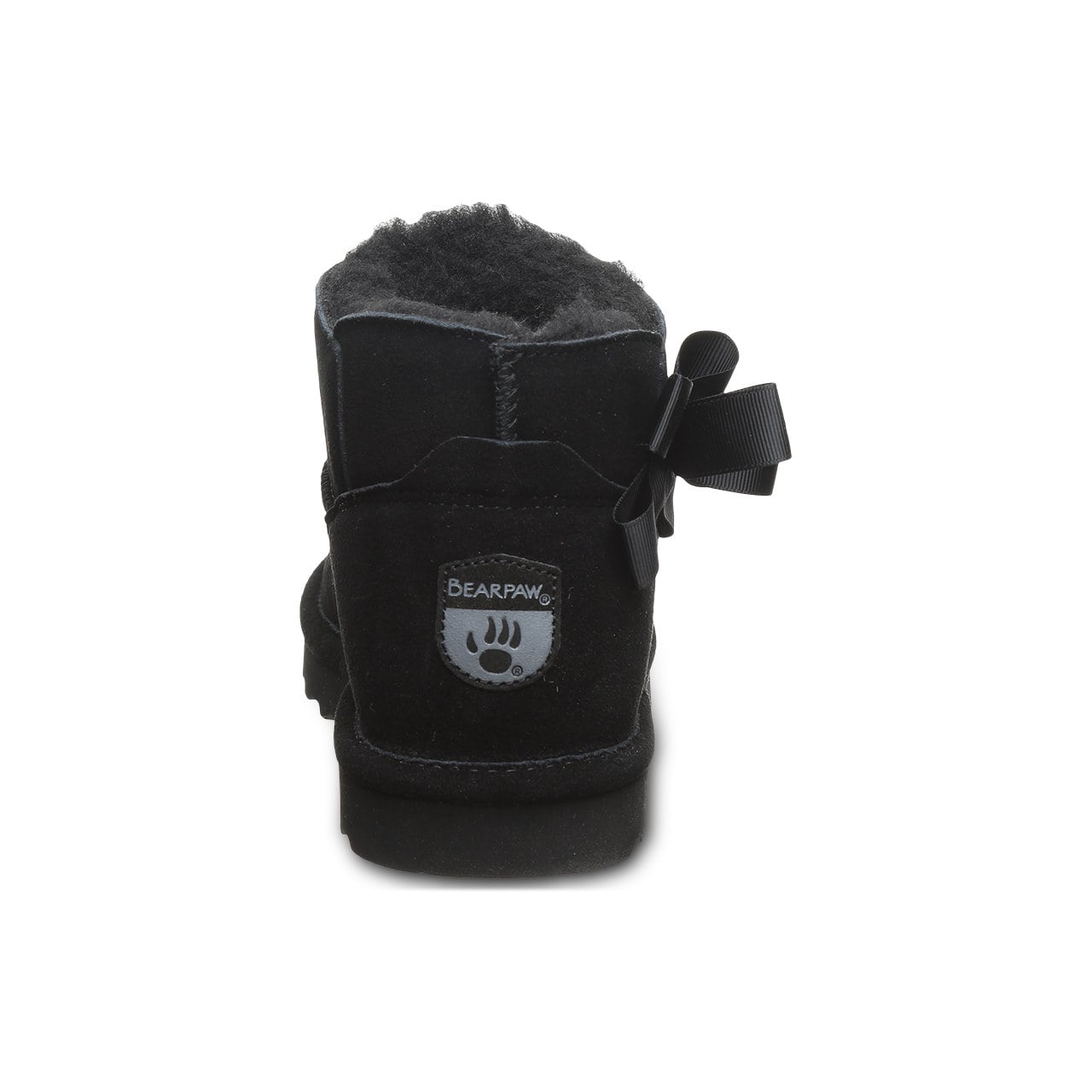 Bearpaw Saige Women's Everyday Style Boots - Black - back view