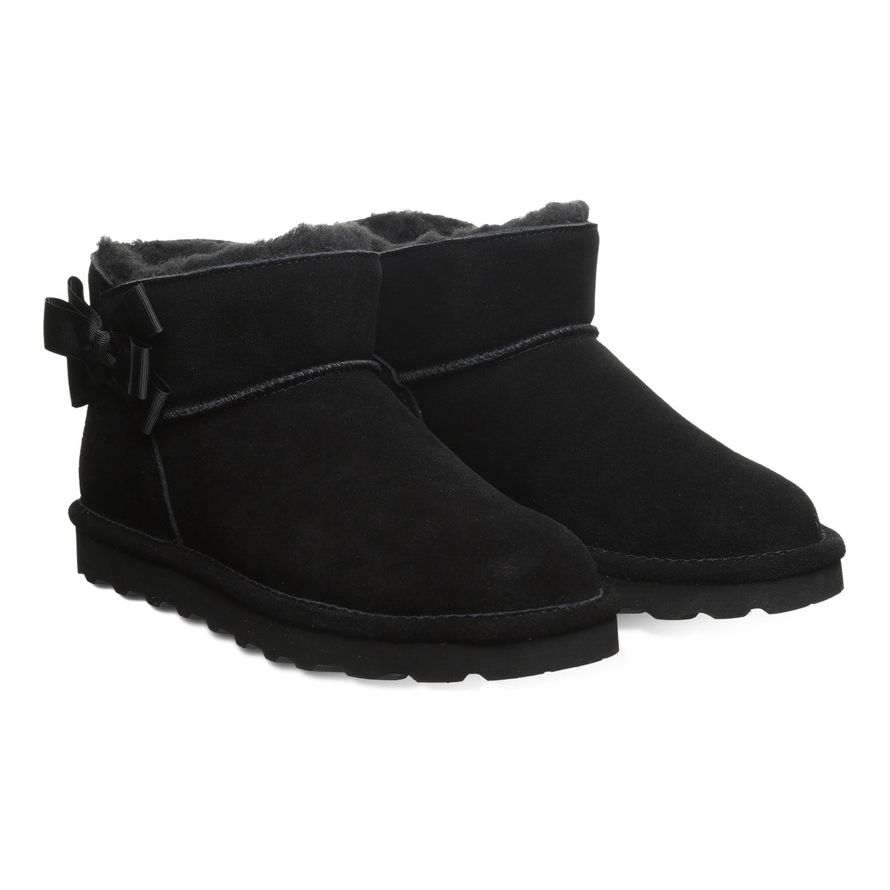 Bearpaw Saige Women's Everyday Style Boots - Black - pair view