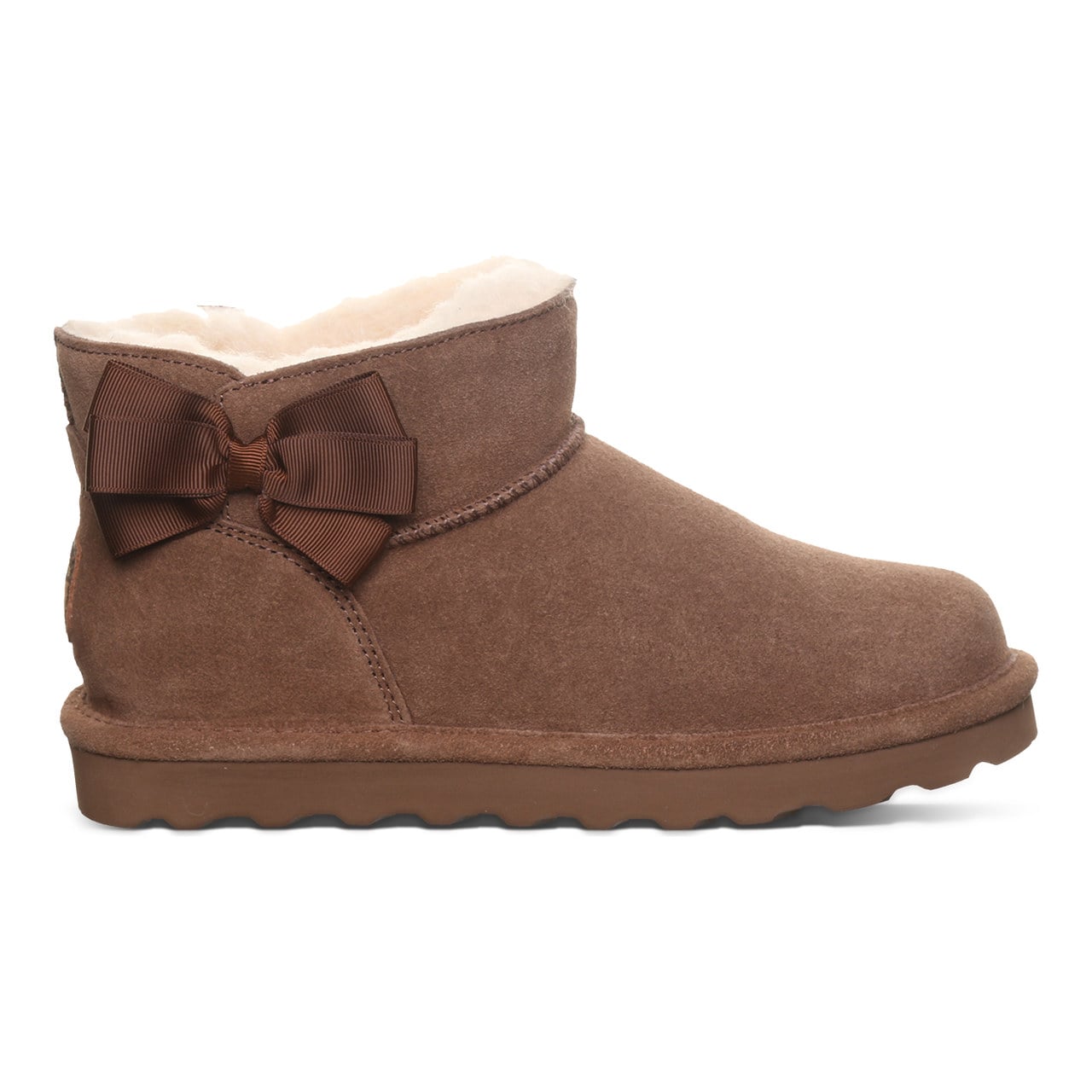 Bearpaw Saige Women's Everyday Style Boots - Cocoa - side view 2