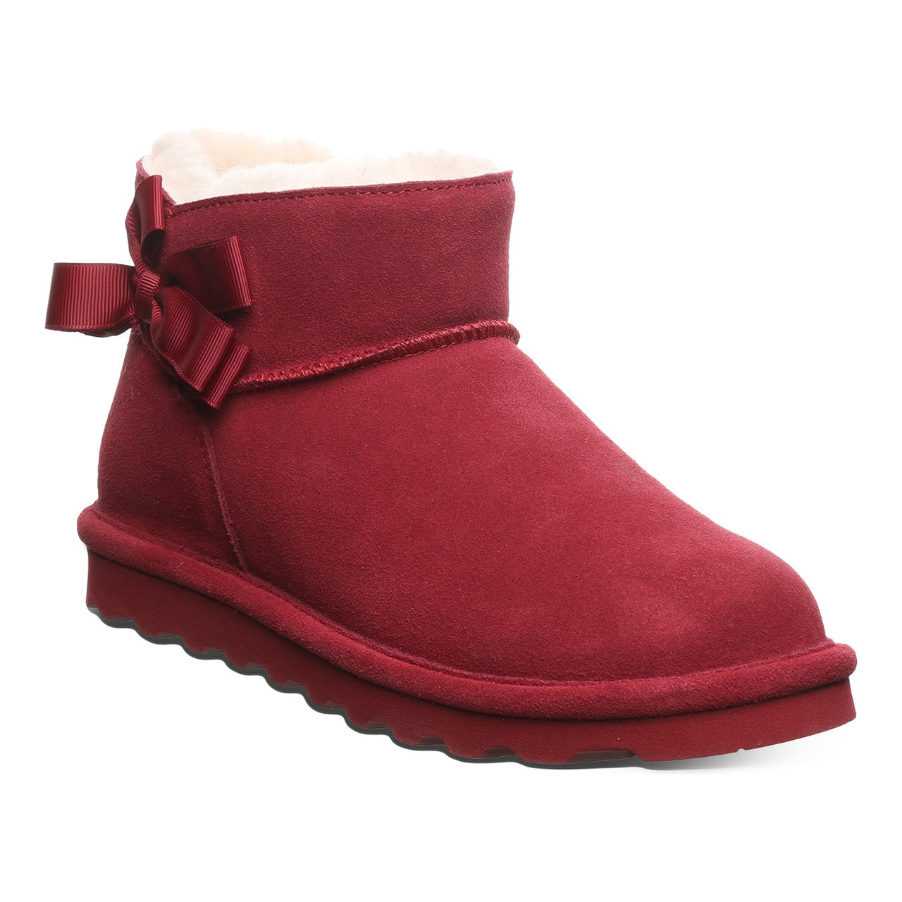 Bearpaw Saige Women's Everyday Style Boots - Cranberry - angle main