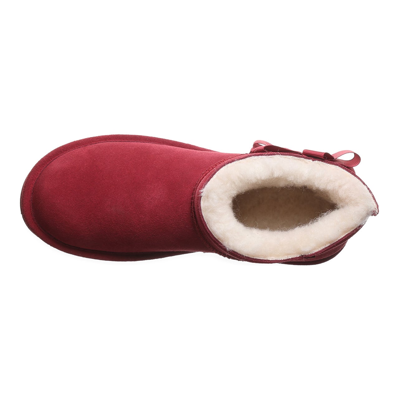 Bearpaw Saige Women's Everyday Style Boots - Cranberry - top view