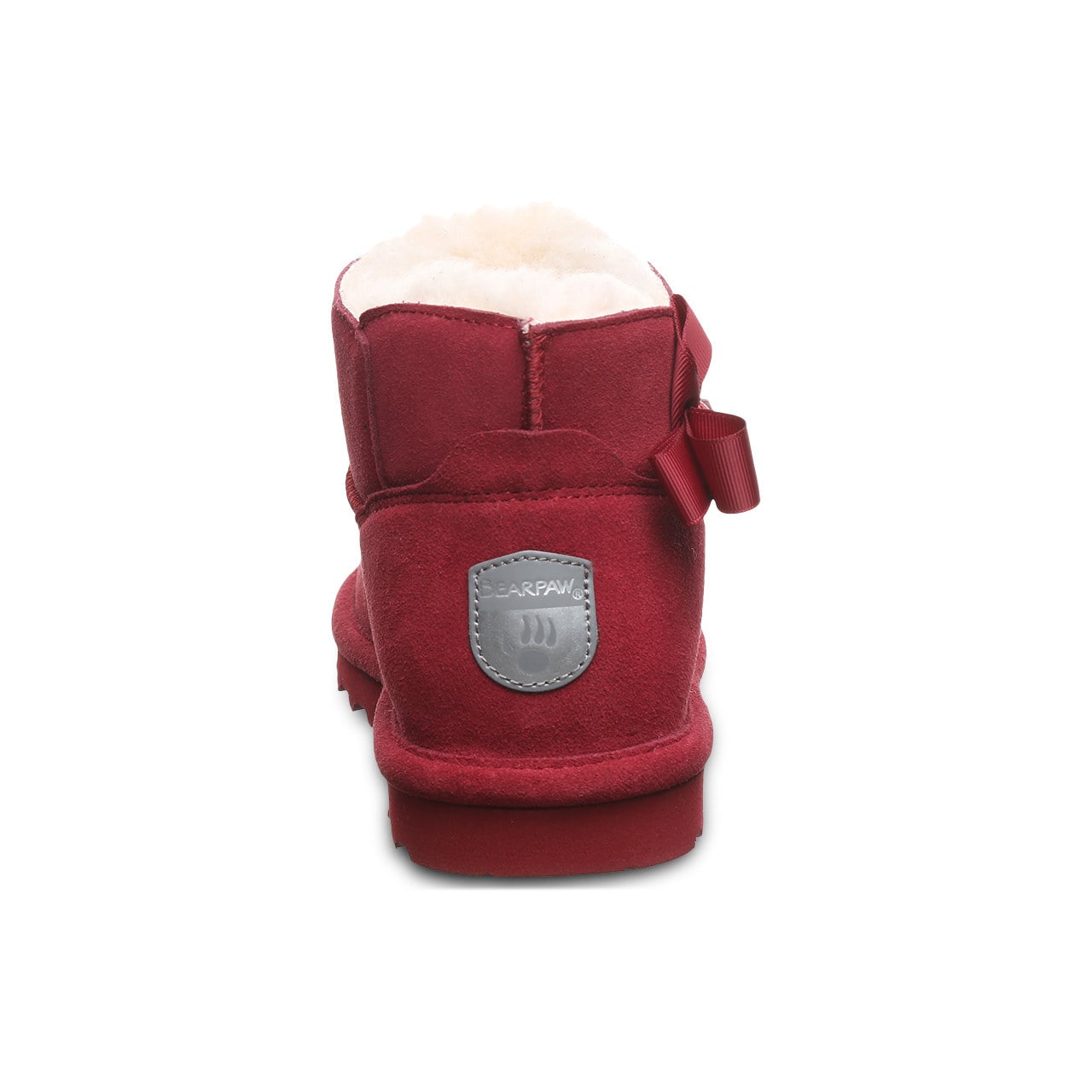 Bearpaw Saige Women's Everyday Style Boots - Cranberry - back view