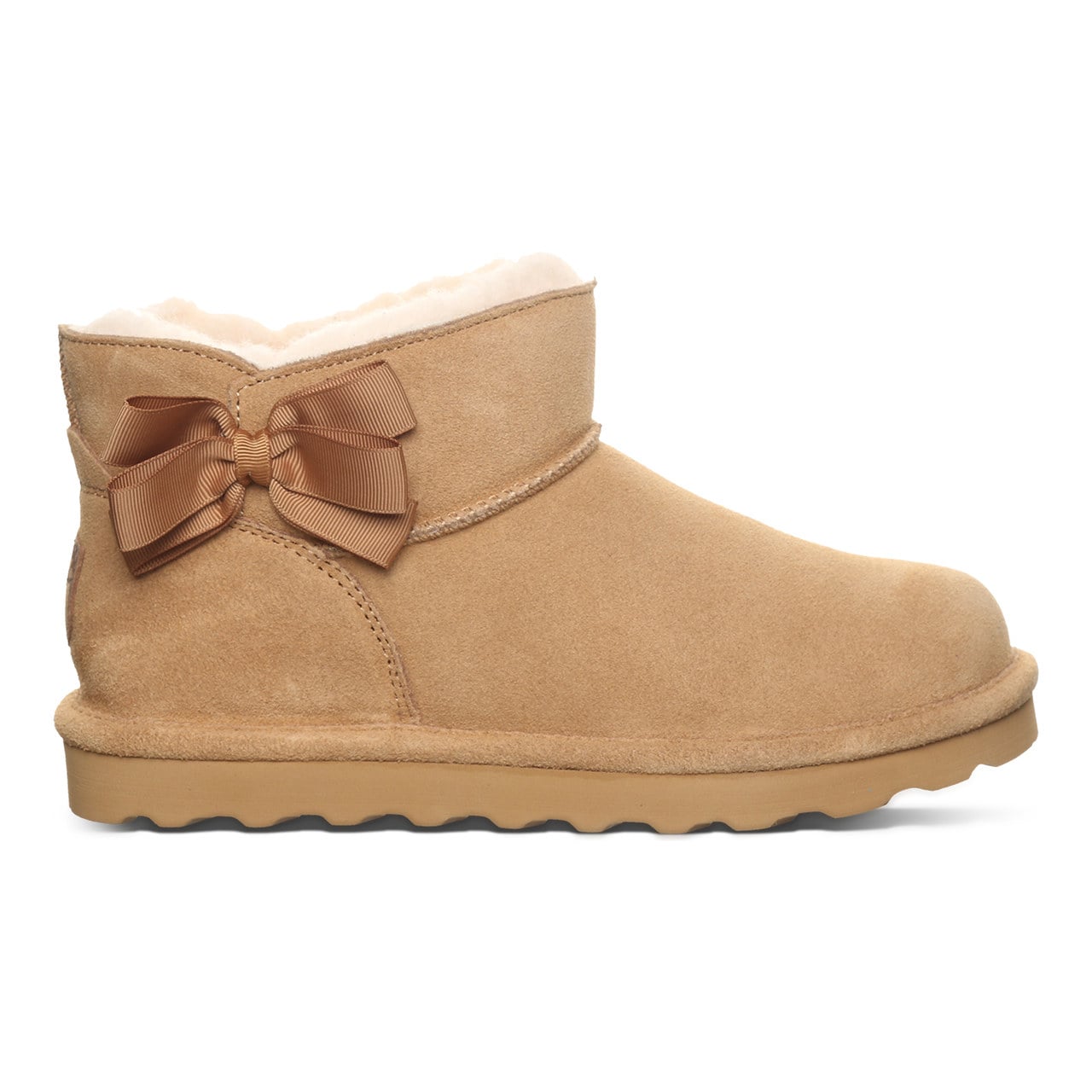 Bearpaw Saige Women's Everyday Style Boots - Iced Coffee - side view 2