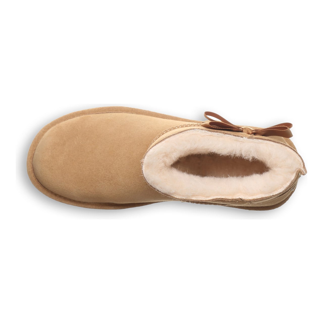 Bearpaw Saige Women's Everyday Style Boots - Iced Coffee - top view