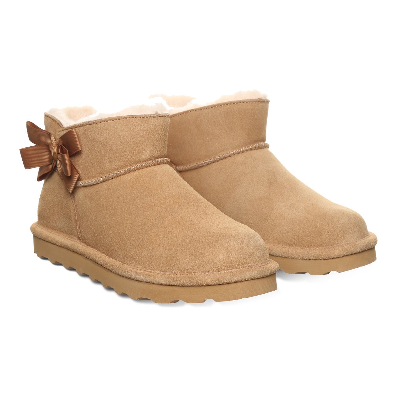 Bearpaw Saige Women's Everyday Style Boots - Iced Coffee - pair view
