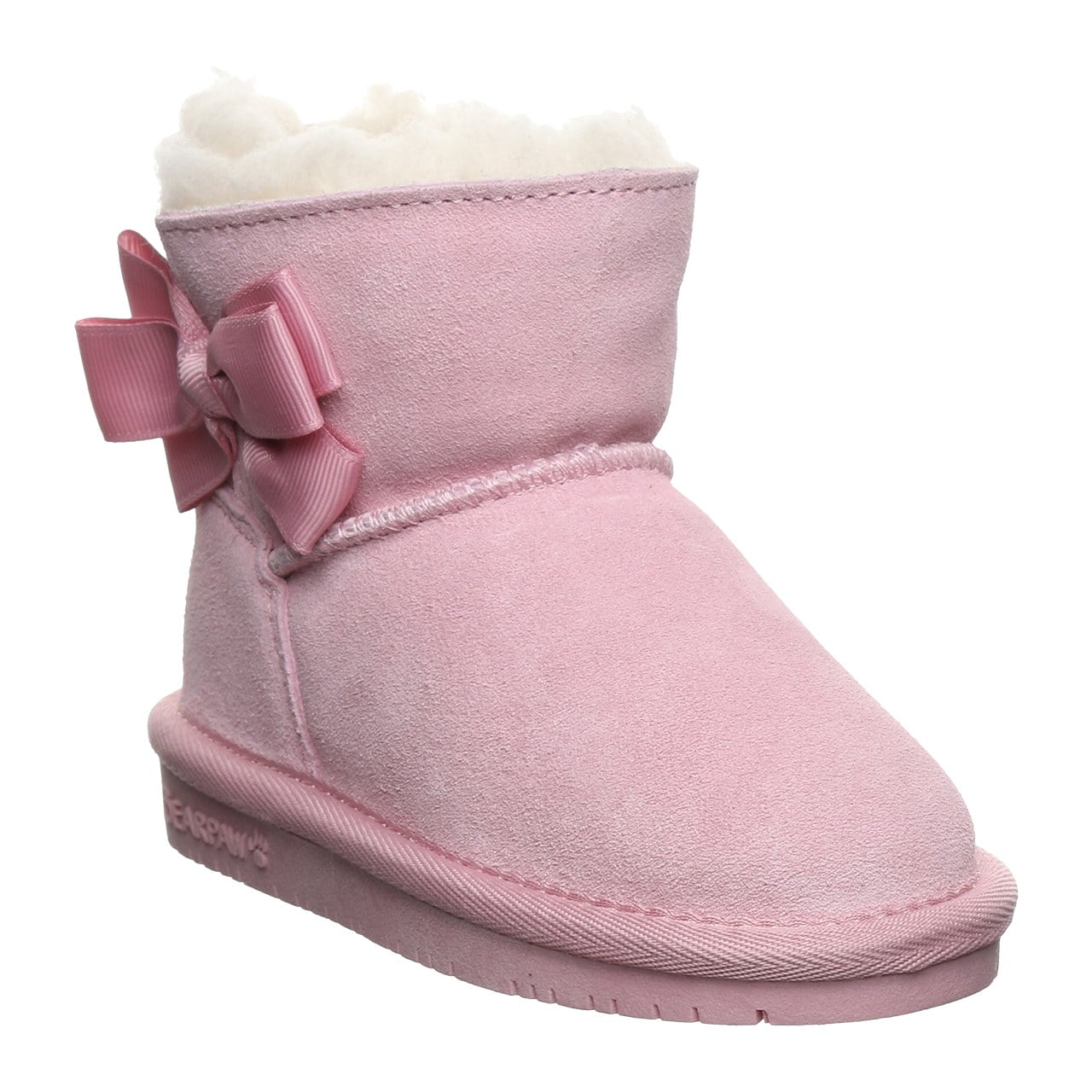 Bearpaw Saige Toddler Cozy Pull-On Boots - Pink Lemonade - angle main