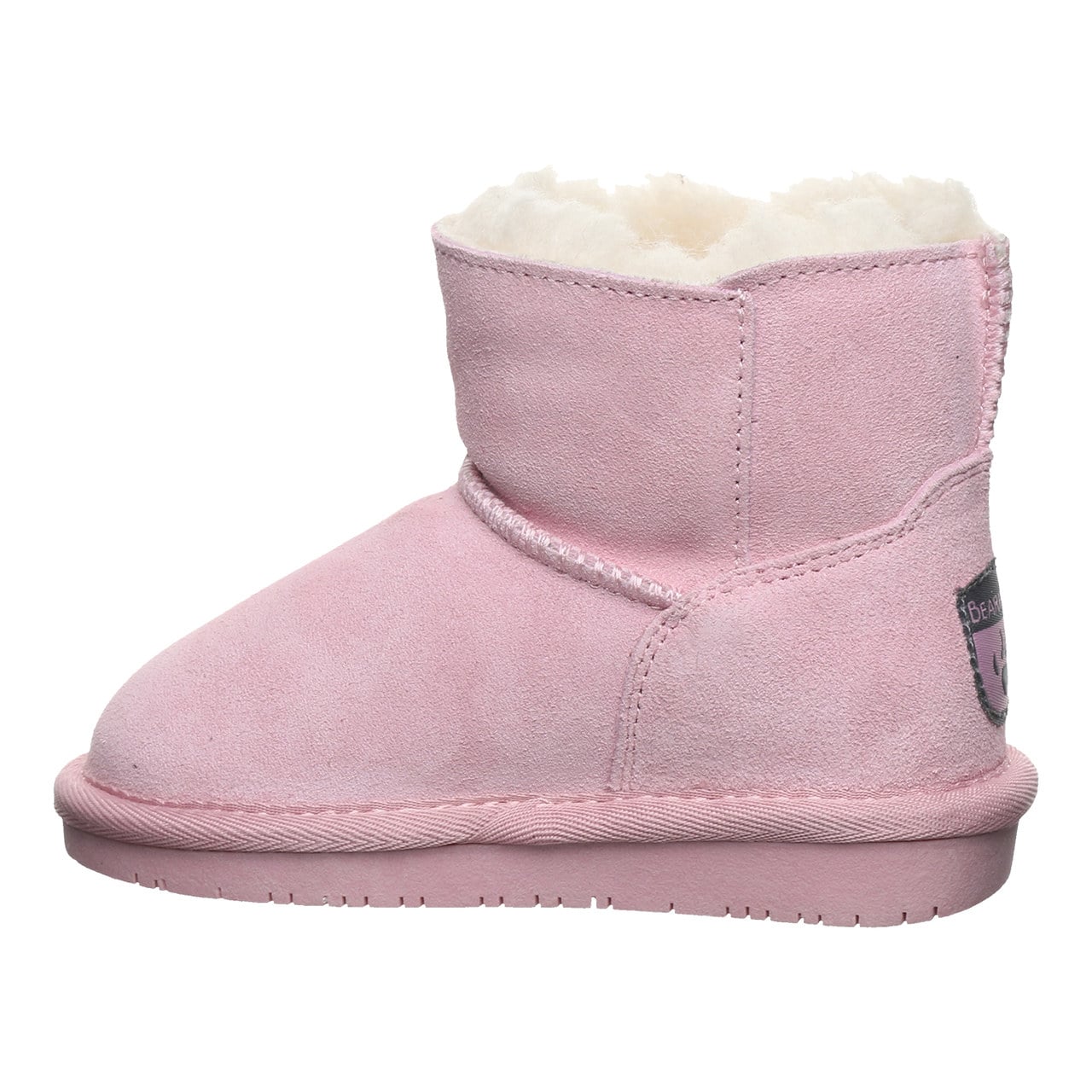 Bearpaw Saige Toddler Cozy Pull-On Boots - Pink Lemonade - side view