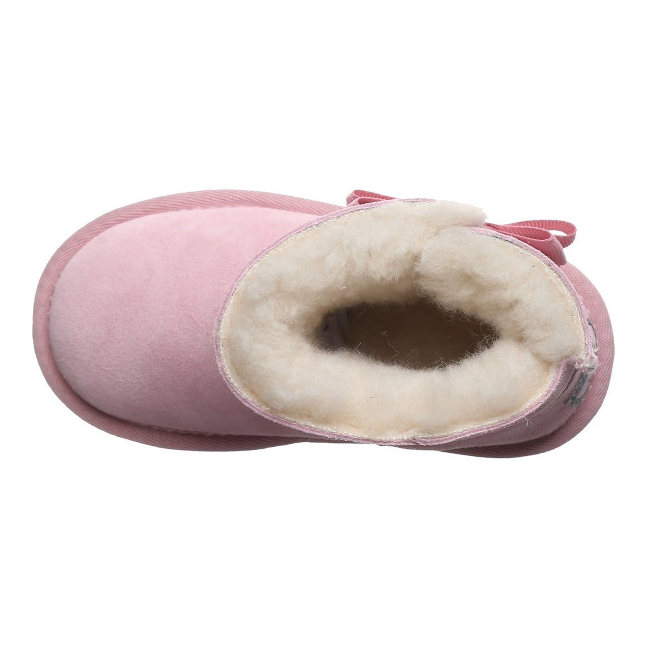 Bearpaw Saige Toddler Cozy Pull-On Boots - Pink Lemonade - top view