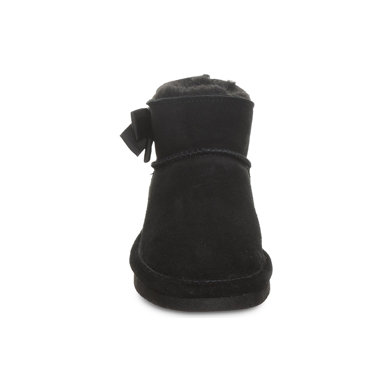 Bearpaw Saige Youth Pull-On Boots - Black - front view