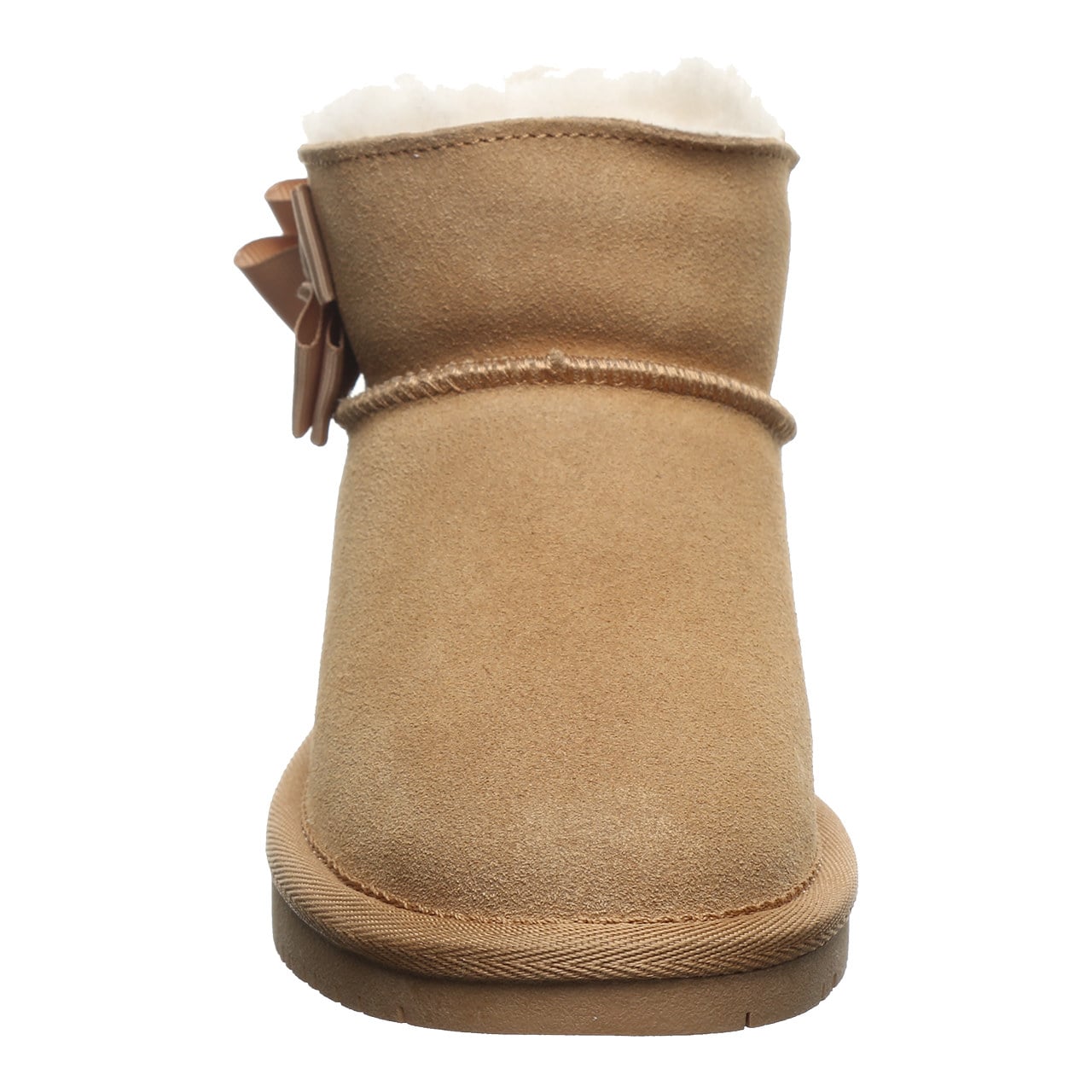 Bearpaw Saige Youth Pull-On Boots - Iced Coffee - front view