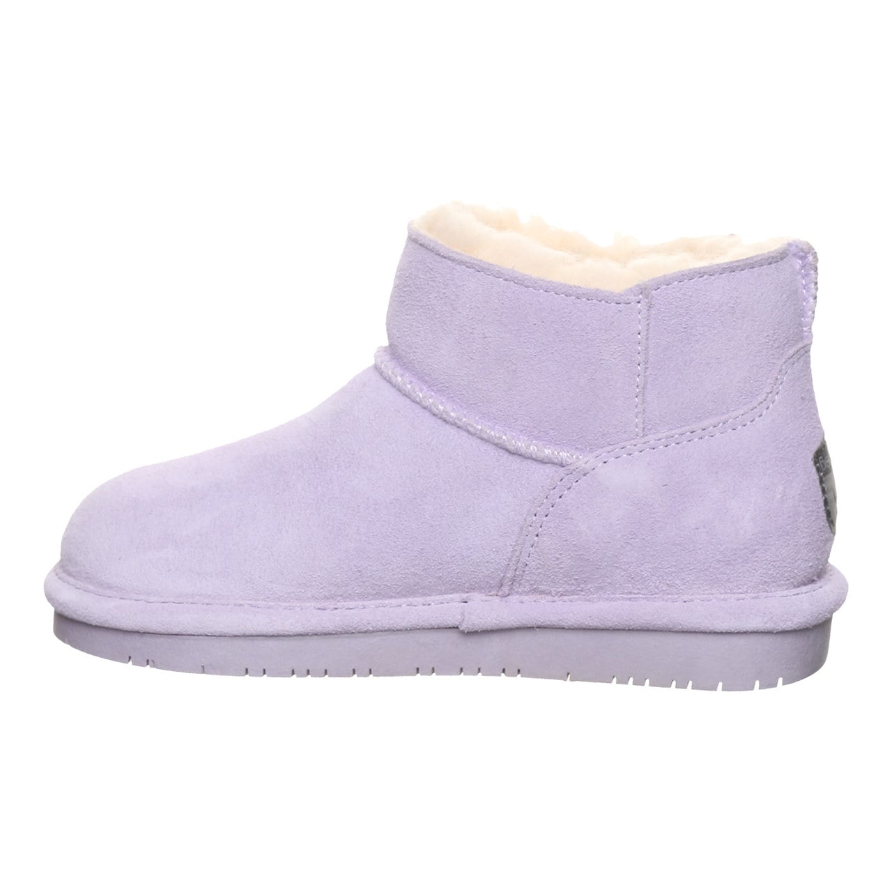 Bearpaw Saige Youth Pull-On Boots - Washed Lavender - side view
