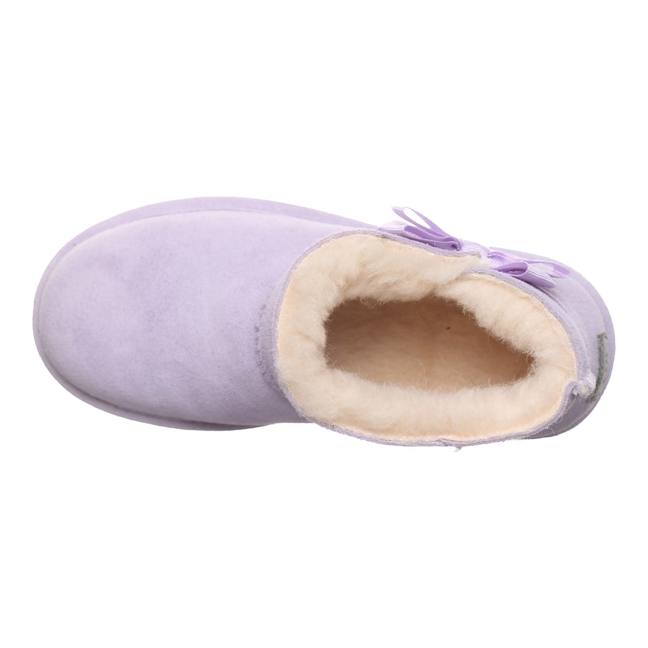 Bearpaw Saige Youth Pull-On Boots - Washed Lavender - top view