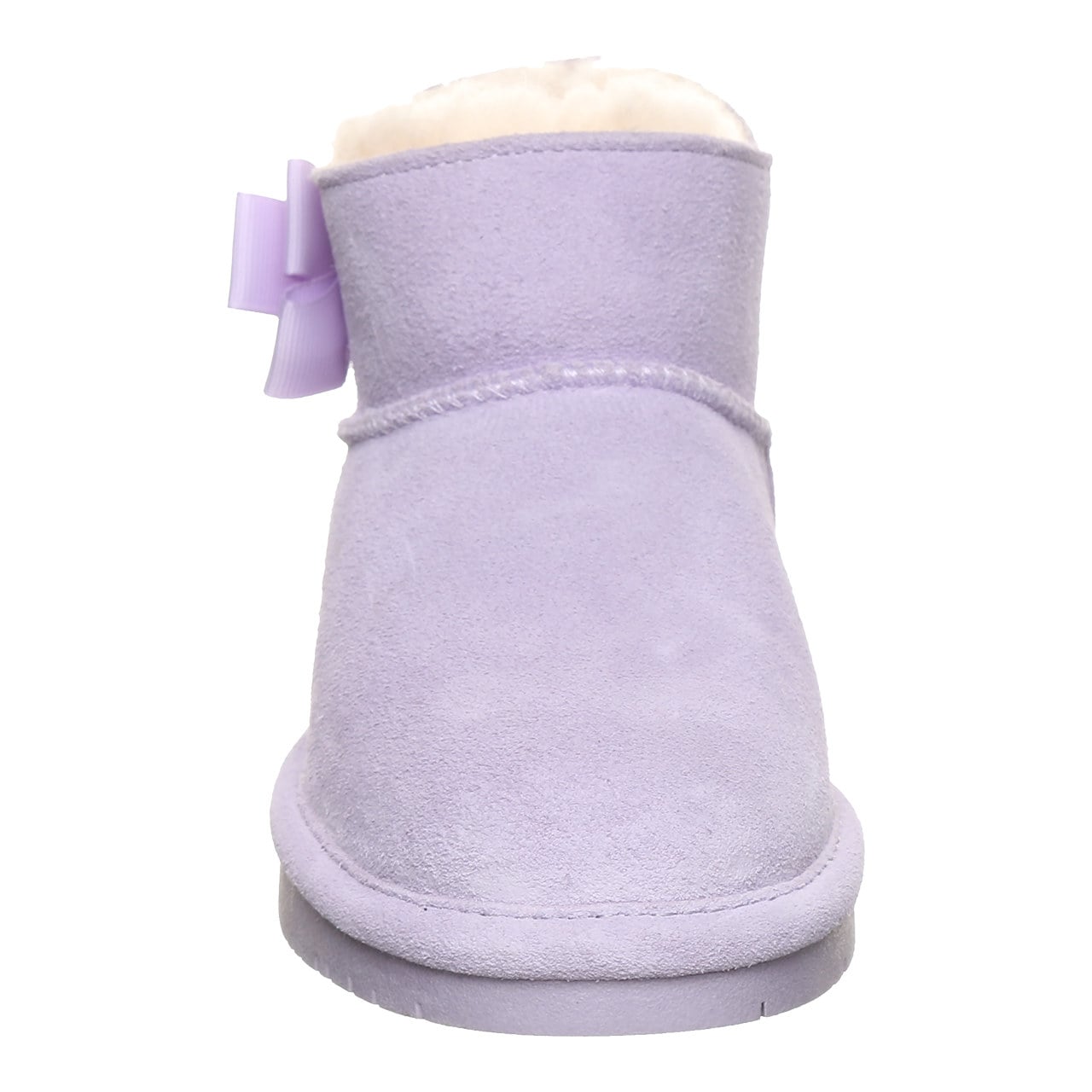 Bearpaw Saige Youth Pull-On Boots - Washed Lavender - front view
