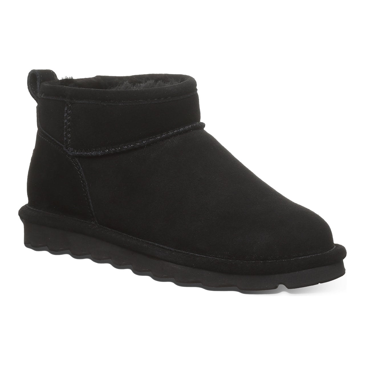 Bearpaw Shorty Wide Women's Weather-Ready Boots - Black - angle main