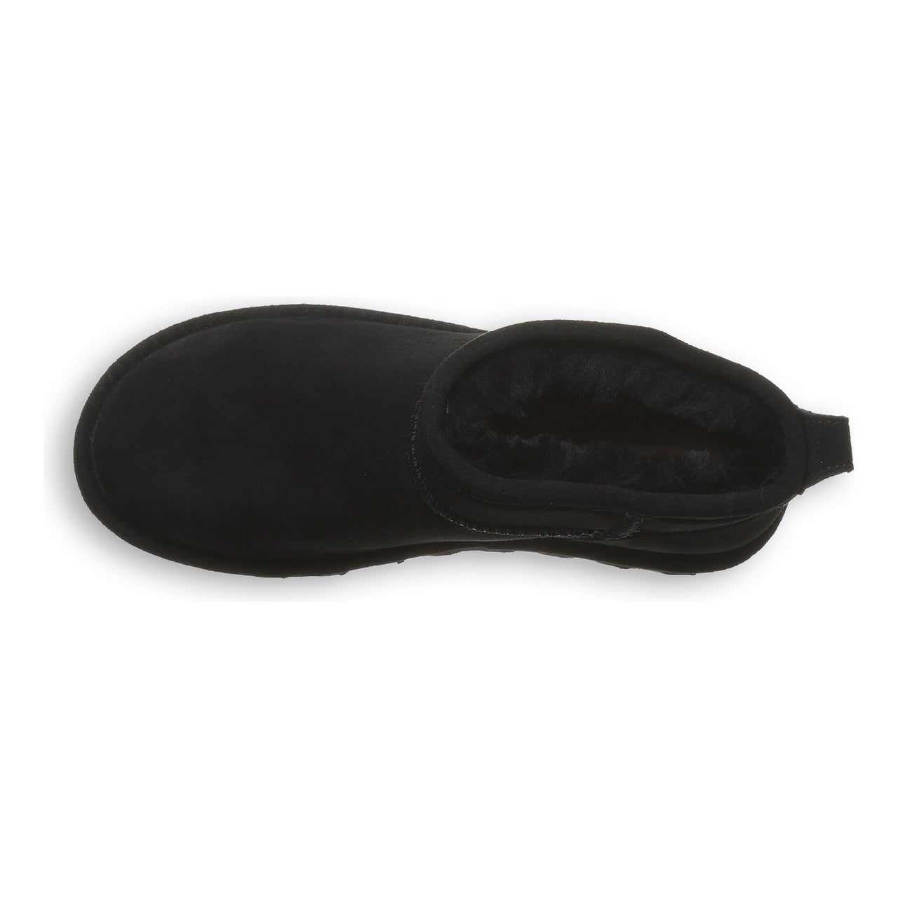 Bearpaw Shorty Wide Women's Weather-Ready Boots - Black - top view