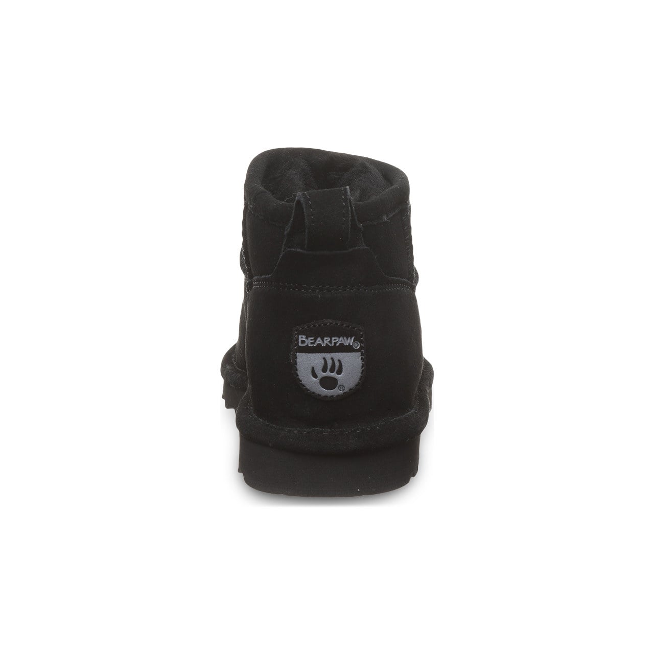 Bearpaw Shorty Wide Women's Weather-Ready Boots - Black - back view