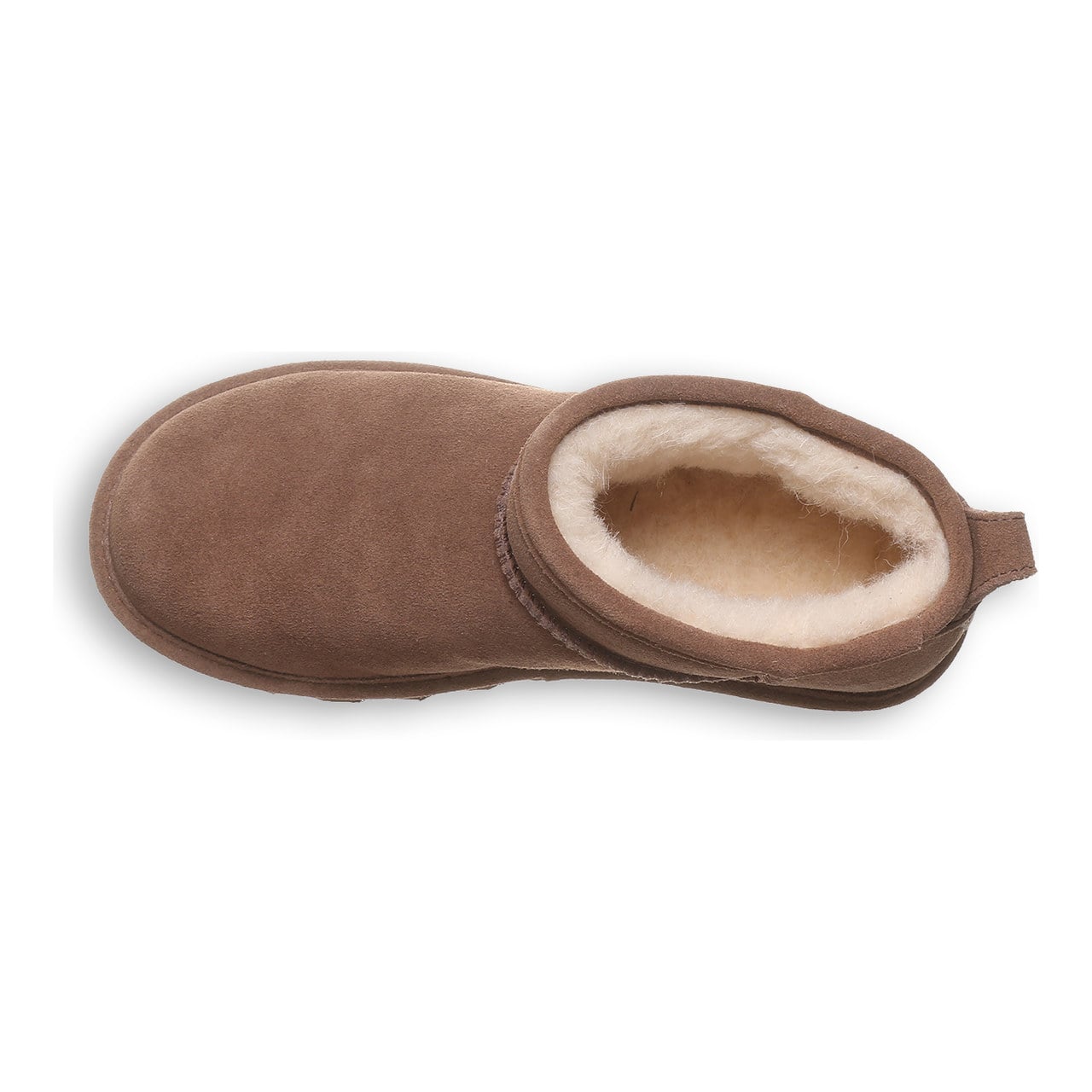 Bearpaw Shorty Wide Women's Weather-Ready Boots - COCOA - top view