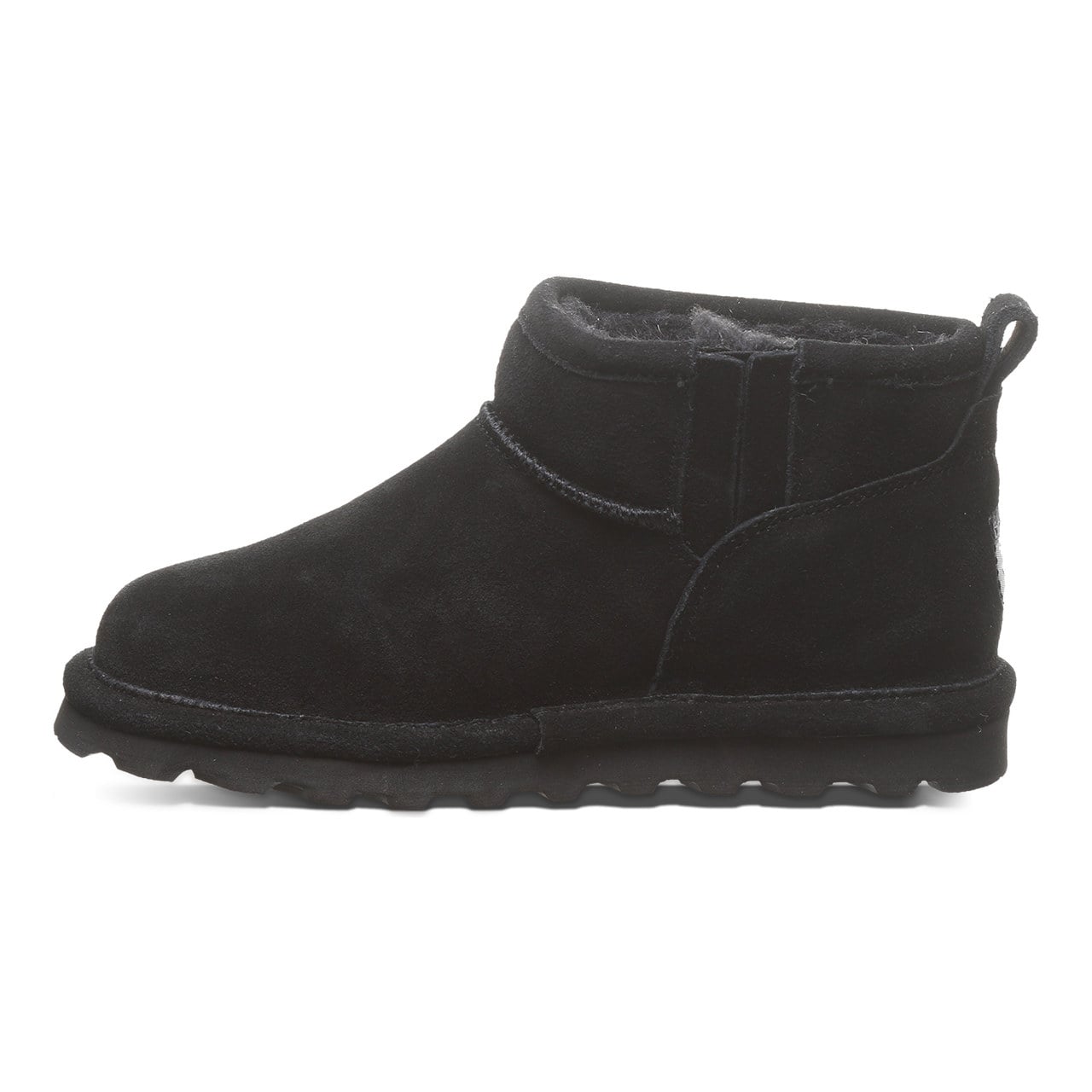 Bearpaw Shorty Youth Youth's Ankle High Boots - Black - side view