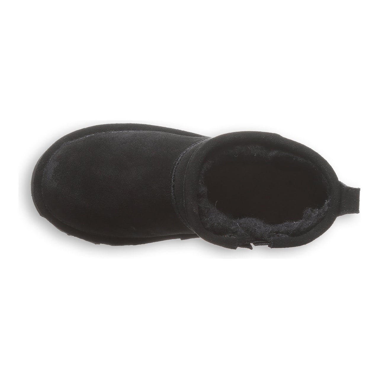 Bearpaw Shorty Youth Youth's Ankle High Boots - Black - top view