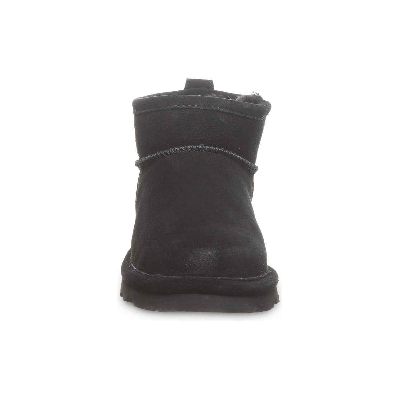 Bearpaw Shorty Youth Youth's Ankle High Boots - Black - front view