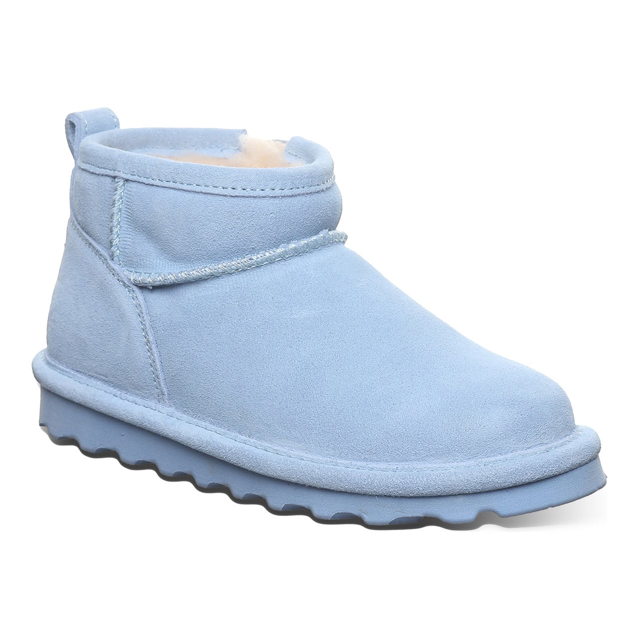 Bearpaw Shorty Youth Youth's Ankle High Boots - Blissful Blue - angle main