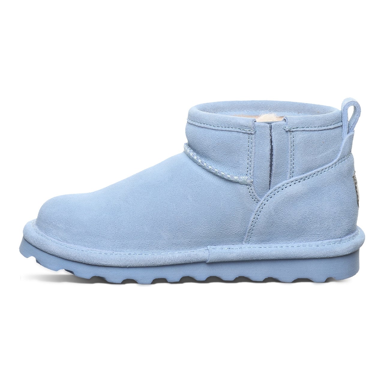 Bearpaw Shorty Youth Youth's Ankle High Boots - Blissful Blue - side view