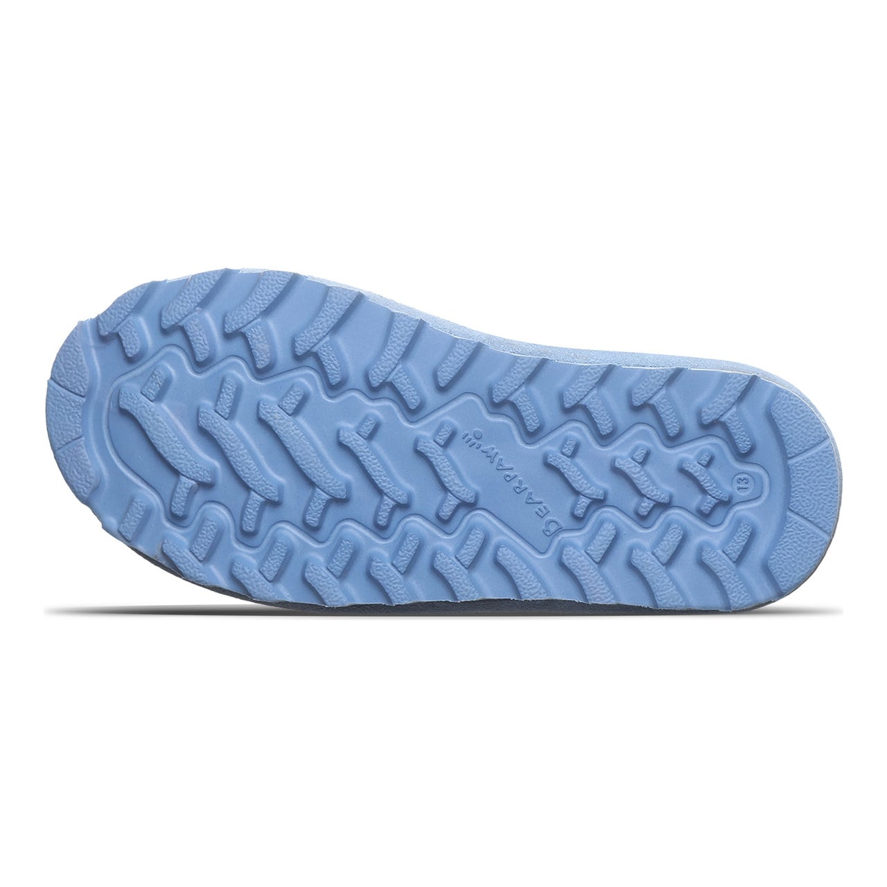 Bearpaw Shorty Youth Youth's Ankle High Boots - Blissful Blue - bottom view