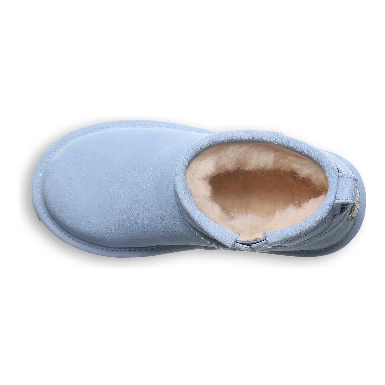 Bearpaw Shorty Youth Youth's Ankle High Boots - Blissful Blue - top view