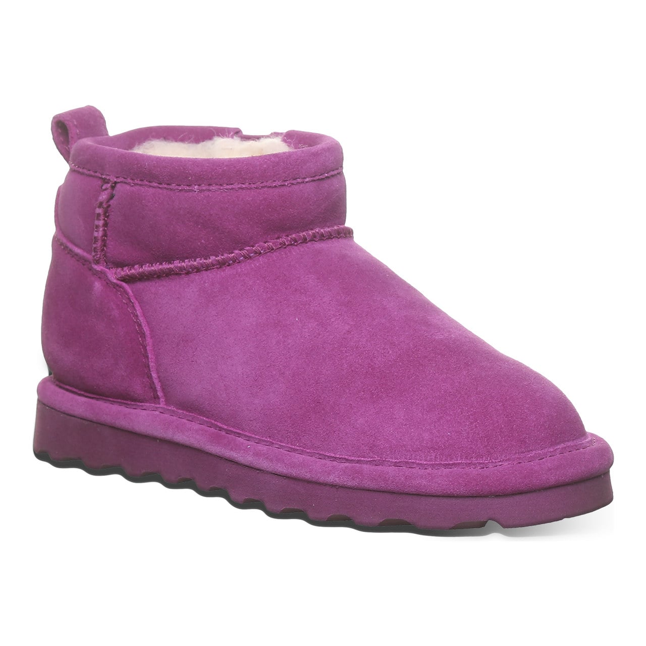 Bearpaw Shorty Youth Youth's Ankle High Boots - Hypnotic Violet - angle main