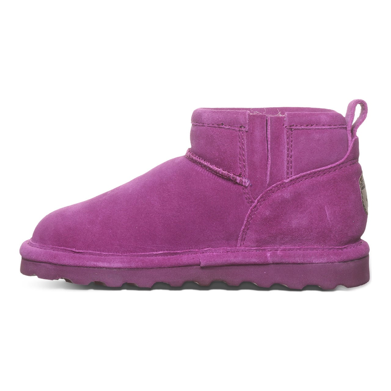 Bearpaw Shorty Youth Youth's Ankle High Boots - Hypnotic Violet - side view