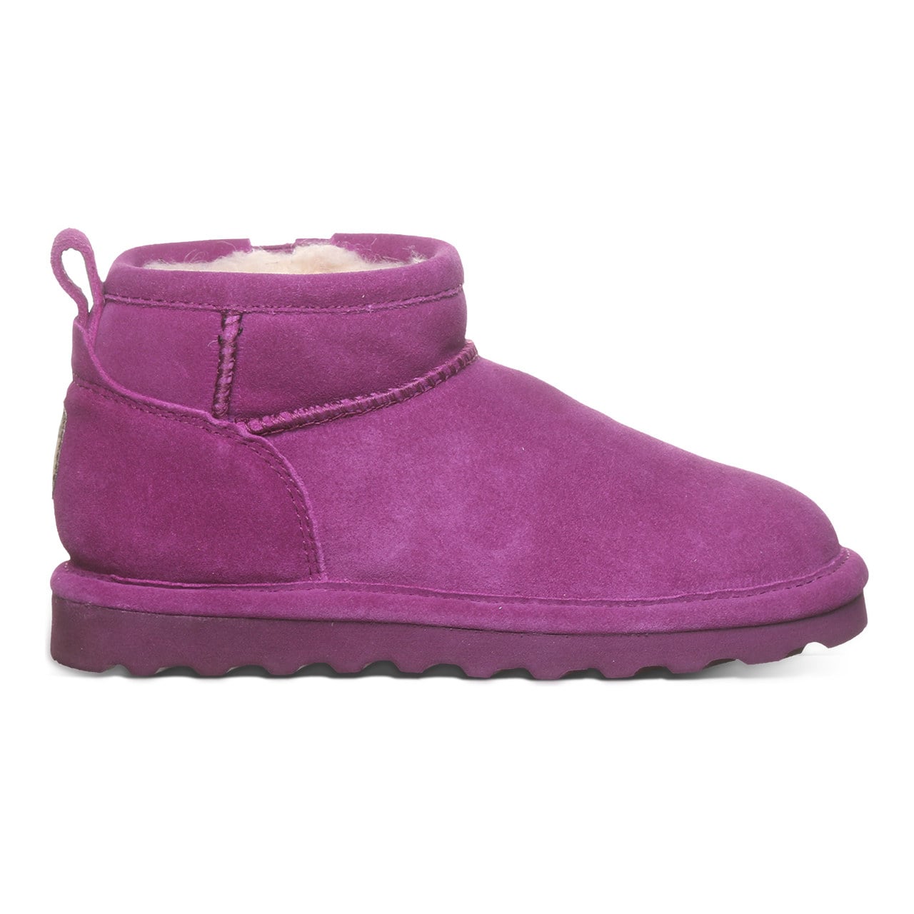 Bearpaw Shorty Youth Youth's Ankle High Boots - Hypnotic Violet - side view 2