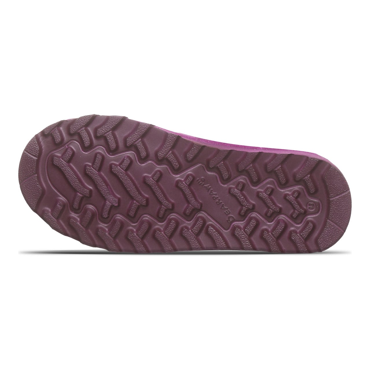 Bearpaw Shorty Youth Youth's Ankle High Boots - Hypnotic Violet - bottom view